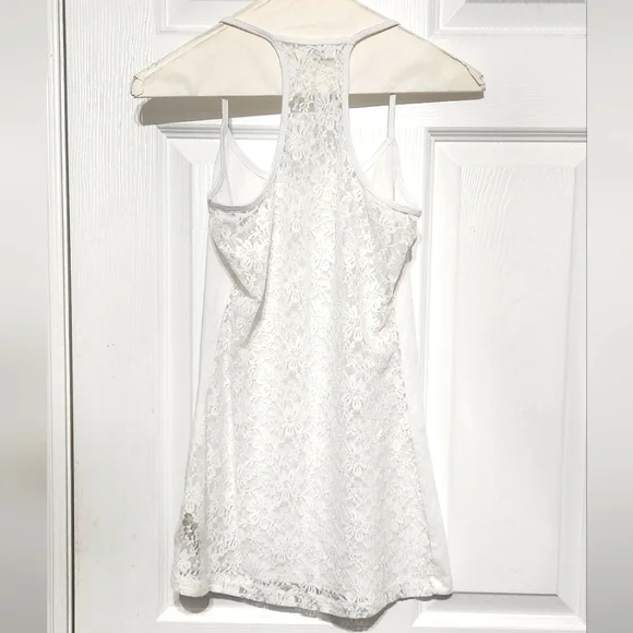 Lace Racerback Tank - Picture 2 of 3